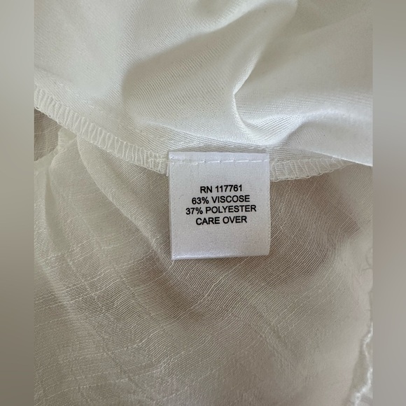 Speed Limit Flowy Boho Fairycore Cottagecore White Tie-Back Maxi Dress, Large - Picture 6 of 11